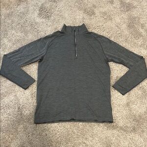 Lululemon Quarter Zip Metal Vent Long Sleeve Pullover Size Large